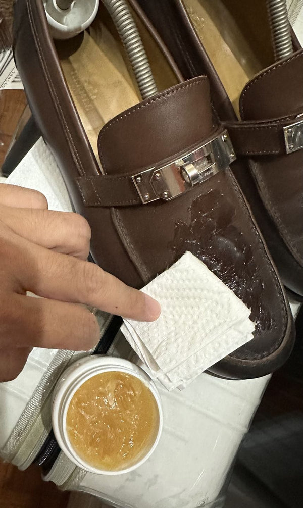 Customer photo of [Leather Product Protection] BeesWax